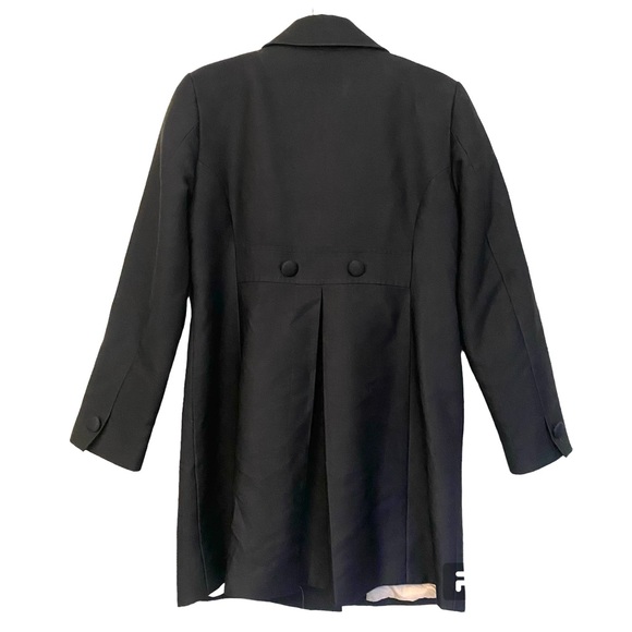 H&M Navy Blue Double breasted coat - Picture 2 of 11